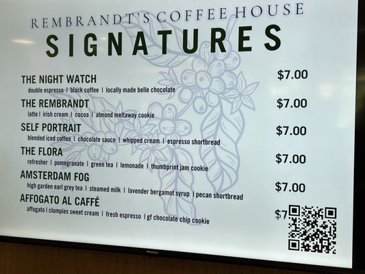 Menu photo 7 Rembrandt's Coffee House Chattanooga, TN Menu photo 7 Rembrandt's Coffee House Chattanooga, TN