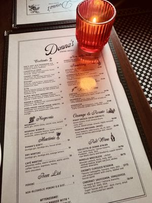 Menu photo 2 Donna's Los Angeles, CA Menu photo 2 Donna's Los Angeles, CA