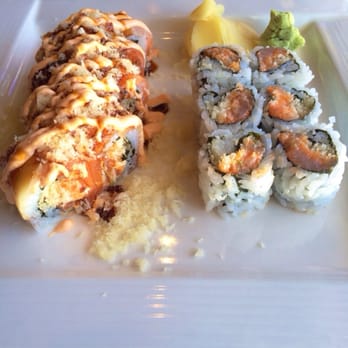 Ang's Sushi Bistro - Tiger x Spicy Yellowtail roll - Japanese Near Me - Chesapeake, Virginia Ang's Sushi Bistro - Tiger x Spicy Yellowtail roll - Japanese Near Me - Chesapeake, Virginia