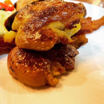 Reverence - CRISPY SMASHED FINGERLING POTATOES - New American Near Me - Atlanta, Georgia