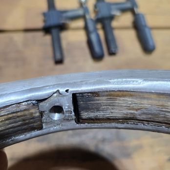 Vellios Machine Shop - This is the quality of their welds and work, huge gaps, cracking, voids... - Auto Parts & Supplies Near Me - Lawndale, California Vellios Machine Shop - This is the quality of their welds and work, huge gaps, cracking, voids... - Auto Parts & Supplies Near Me - Lawndale, California