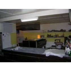 Pizza Chez Jérome - L'intérieur "en pleine soirée"