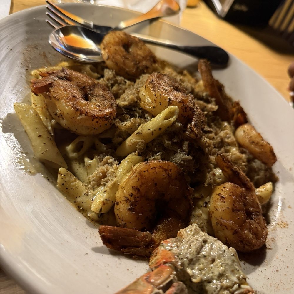 Backyard Boil House - Cajun Seafood Pasta - Seafood Near Me - Houston, Texas Backyard Boil House - Cajun Seafood Pasta - Seafood Near Me - Houston, Texas