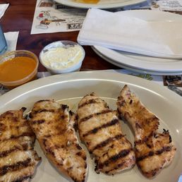 Grilled chicken fingers Grilled chicken fingers