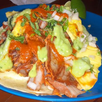 El Vilsito - Gringa (All Sauced Up) Meat Piled High Easily the Best Taco on Planet Earth. - Tacos Near Me - Ciudad de México, DIF El Vilsito - Gringa (All Sauced Up) Meat Piled High Easily the Best Taco on Planet Earth. - Tacos Near Me - Ciudad de México, DIF