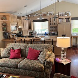 Dunbar House Inn and Event Property - Bedroom upstairs has its own living room, dining room, and kitchen space