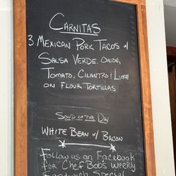 2 Mile Bistro - Today's lunch special
