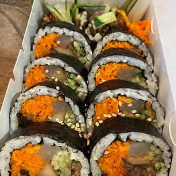 Jaws Express - Bulgogi gimbap - Korean Near Me - San Diego, California Jaws Express - Bulgogi gimbap - Korean Near Me - San Diego, California