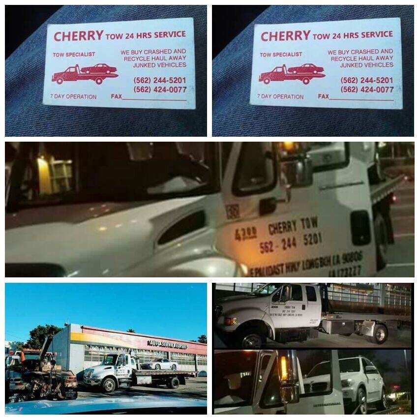 CHERRY TOW 24HR SERVICE Updated August 2024 Long Beach, California