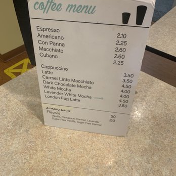 Du Jours - Coffee Menu - American Near Me - Cincinnati, Ohio