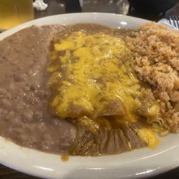 Cheese Enchiladas Plate