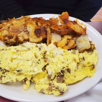 The Shack - French Scramble with sausage - American Near Me - Groton, Connecticut