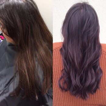 Hair By Michelle J - From quite to a red violet storm - Hair Extensions Near Me - Katy, Texas Hair By Michelle J - From quite to a red violet storm - Hair Extensions Near Me - Katy, Texas