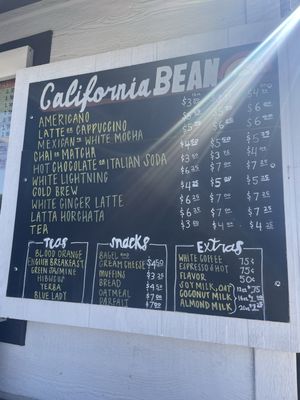 Menu photo 2 California Bean San Diego, CA