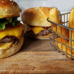 My T Burger - Come try our My T Burgers.