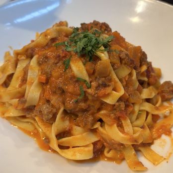 Pasta Moon - Tagliatelle Bolognese - Italian Near Me - Half Moon Bay, California