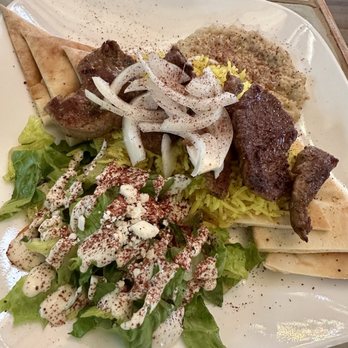 Tiba Grill - Lamb plate - Mediterranean Near Me - Tyler, Texas