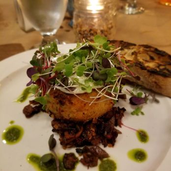 The Copper Fox - Delicious Crab Cake - New American Near Me - Springfield, Vermont The Copper Fox - Delicious Crab Cake - New American Near Me - Springfield, Vermont