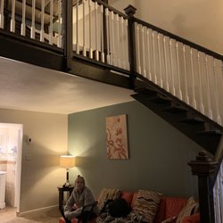 Living room to upstairs