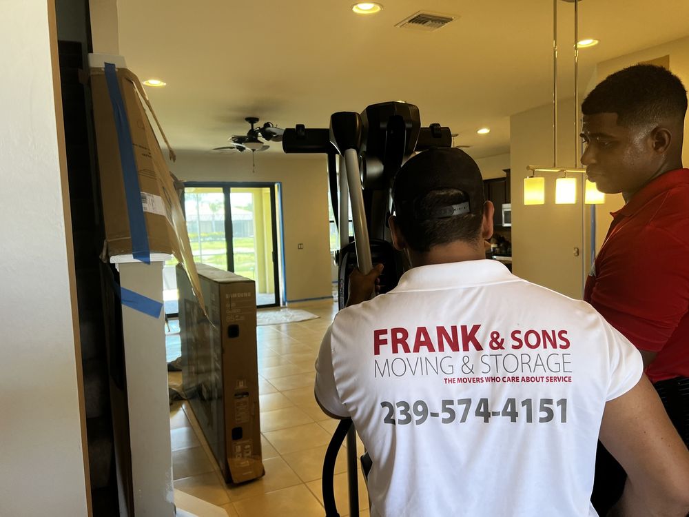 FRANK AND SONS MOVING AND STORAGE INC