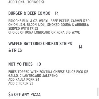 Skybox Taphouse - Menu (11/2021) - Pizza Near Me - Honolulu, Hawaii Skybox Taphouse - Menu (11/2021) - Pizza Near Me - Honolulu, Hawaii