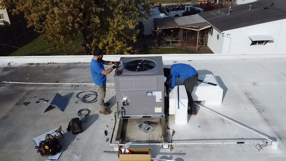 Slide of Thompson Hovans Heating and Cooling