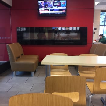 Wendy's - Has a flatscreen tv and fireplace! - Burgers Near Me - Asheboro, North Carolina Wendy's - Has a flatscreen tv and fireplace! - Burgers Near Me - Asheboro, North Carolina