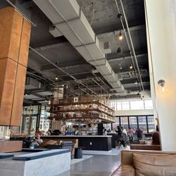 Bar area, working space