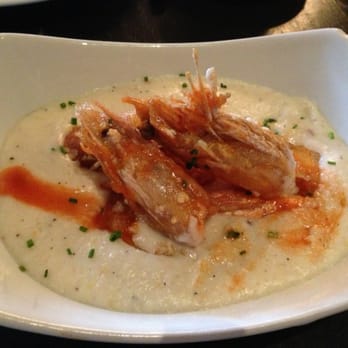 Dinner on Ludlow - Shrimp and grits- came with 3 huge shrimps - New American Near Me - New York, New York Dinner on Ludlow - Shrimp and grits- came with 3 huge shrimps - New American Near Me - New York, New York