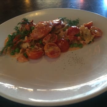Barbette - The lobster tortelli- it's a lot of food but they put it on a giant plate so it looks small. - French Near Me - Minneapolis, Minnesota