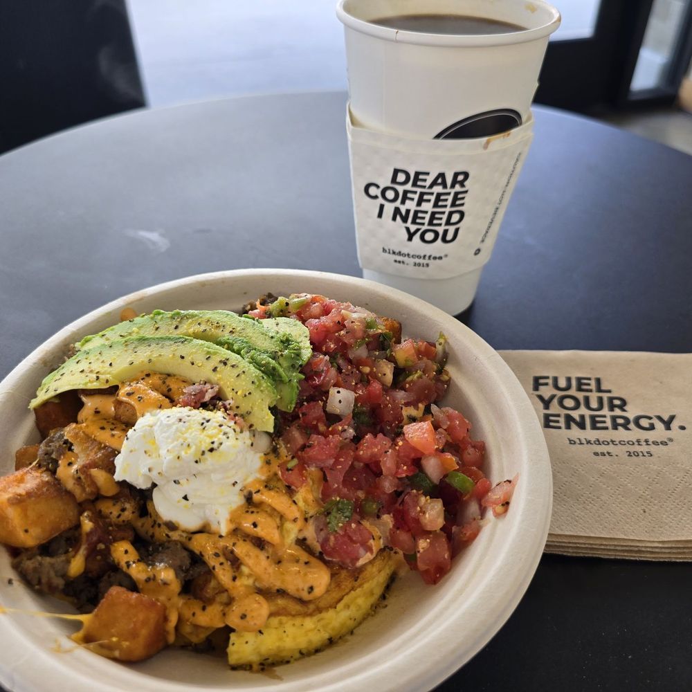 Blk Dot Coffee - Breakfast Sausage Bowl - Breakfast & Brunch Near Me - Cypress, California Blk Dot Coffee - Breakfast Sausage Bowl - Breakfast & Brunch Near Me - Cypress, California