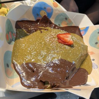 The Screaming Parrots Cafe - Dubai Choclate Crepe - Desserts Near Me - Redmond, Washington The Screaming Parrots Cafe - Dubai Choclate Crepe - Desserts Near Me - Redmond, Washington