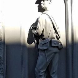 Dubois County Soldiers & Sailors Monument - Relief on the west side of the monument