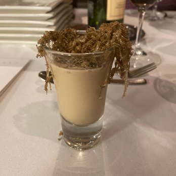 The Kitchen Restaurant - Mushroom bisque shooter - New American Near Me - Sacramento, California The Kitchen Restaurant - Mushroom bisque shooter - New American Near Me - Sacramento, California
