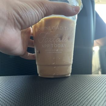 Foxtail Coffee - Telecom Village - Iced coconut-caramel latte (reviewed by daughter) - 9/10 - Coffee & Tea Near Me - Temple Terrace, Florida Foxtail Coffee - Telecom Village - Iced coconut-caramel latte (reviewed by daughter) - 9/10 - Coffee & Tea Near Me - Temple Terrace, Florida