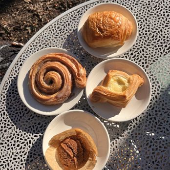 Community Loaves - Cardamom bun, sweet potato muffin, chocolate croissant, cheese danish - Bakeries Near Me - Jacksonville, Florida