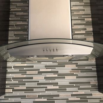 VN Handyman - Installation of backsplash and wall mount range hood - Handyman Near Me VN Handyman - Installation of backsplash and wall mount range hood - Handyman Near Me