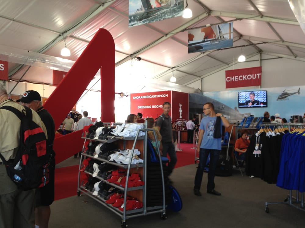 AMERICA’S CUP STORE Updated June 2024 Pier 27, San Francisco