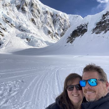 K2 Aviation - Selfie on glacier - Tours Near Me - Talkeetna, Alaska