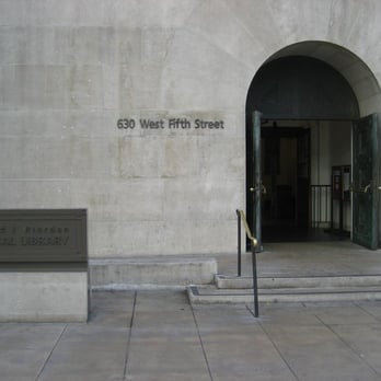 Central Library - The entrance I used to enter - Libraries Near Me - Los Angeles, California