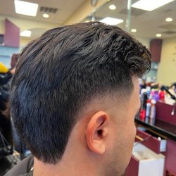 Salon 9 - Mullet fade by Nancy B.