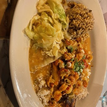 French Quarter Grille - Catfish Étouffée - American Near Me - Austin, Texas French Quarter Grille - Catfish Étouffée - American Near Me - Austin, Texas