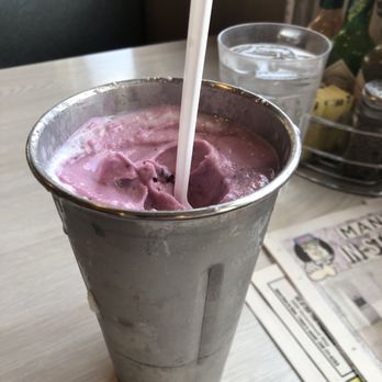 Sam's Restaurant - Huckleberry milkshake - American Near Me - Kellogg, Idaho Sam's Restaurant - Huckleberry milkshake - American Near Me - Kellogg, Idaho