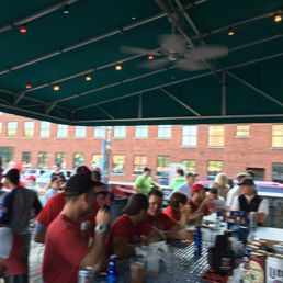 Great outdoor bar and a dj. It's right next to Progressive Field and the Q so it's a great place to hang before game time. Great outdoor bar and a dj. It's right next to Progressive Field and the Q so it's a great place to hang before game time.