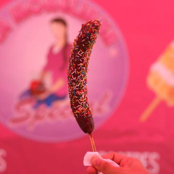 La Moreliana - Sweet, crunchy & delicious! Try our authentic Mexican chocobanana  A perfect snack for any day in Gainesville! - Desserts Near Me - Gainesville, Georgia