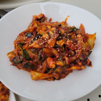 Manna - spicy stir fried octopus - Korean Near Me - San Francisco, California