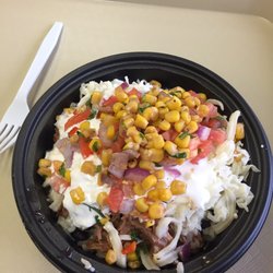 Poblano Mexican Grill East - Barbacoa Rice Bowl ($7)