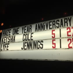Haze on Texas - 5/21/16. One-Year-Anniversary fast approaching with Keyshia Cole, 5/27, and Lyfe Jennings, 5/28, to commemorate this occasion.