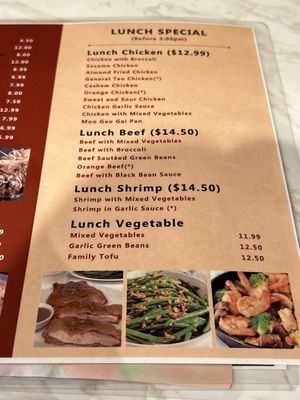 Menu photo 1 Mandarin Kitchen Des Moines, WA