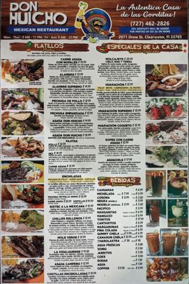 Menu photo 1 Gorditas Don Huicho Clearwater, FL Menu photo 1 Gorditas Don Huicho Clearwater, FL